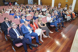 Público asistente a la presentación de la Fundación CITAC. Edificio del Rectorado. Julio de 2024