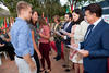 Entrega de diplomas. Bienvenida a los alumnos de intercambio internacional y estudiantes del cent...