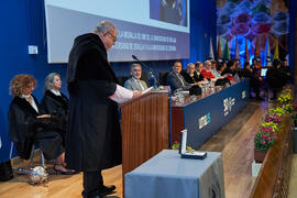 Discurso de Manuel Torralbo. Entrega de la Medalla de Oro de la Universidad de Málaga a la Universidad de Córdoba. Paraninfo. Junio de 2023