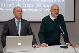 Conferencia de Javier Ramírez, director del CTI de la Universidad de Málaga en la Térmica. Febrer...