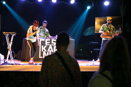 Concierto de "Eskarnia". Espectáculo benéfico en los Cursos de Verano de la Universidad de Málaga. Marbella. Julio de 2018