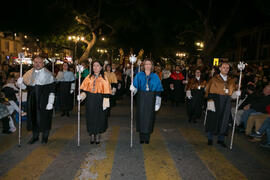Estación de Penitencia de la Hermandad de los Estudiantes. Málaga. Marzo de 2018