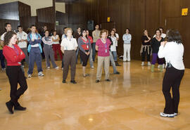 Taller de Ritmo Básico. 2º Congreso Internacional de Actividad Físico-Deportiva para Mayores de la Universidad de Málaga. Palacio de Ferias y Congresos de Málaga. Marzo de 2007