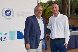 Homenaje al personal jubilado o que cumple 25 años de servicio en la Universidad de Málaga. Jardí...