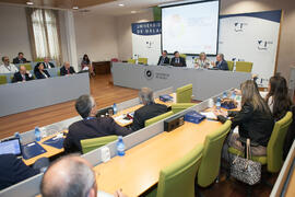 Encuentro de rectores de Brasil, Portugal y España: Fomento de la cultura emprendedora. Edificio ...