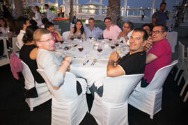 Cena de gala en el restaurante El Palmeral. Olimpiada Española de Economía, Fase Nacional. Puerto...