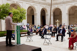 Intervención de Elías Bendodo en la inauguración de la exposición "Eugenio Chicano Siempre&q...