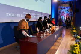 Mesa presidencial. Investidura de Felipe Romera como Doctor "Honoris Causa" por la por ...