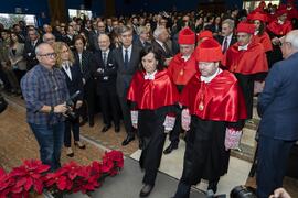 Comitiva académica. Investidura de Emilia Casas Baamonde como Doctora "Honoris Causa" p...