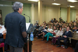 Juan Francisco Zambrana en la clausura del 50 Aniversario de la Facultad de Económicas. Facultad ...