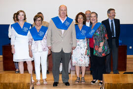 Graduación del curso del Aula de Mayores de la Universidad de Málaga. Paraninfo. Junio de 2019
