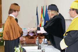 Investidura de nuevos doctores por la Universidad de Málaga. Paraninfo. Febrero de 2012