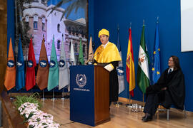 Lectura de lección inaugural. Apertura del Curso Académico 2019/2020 de la Universidad de Málaga....