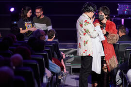 José Corbacho y Tecla Lumbreras en la gala de inauguración de la 31ª edición de Fancine de la Uni...