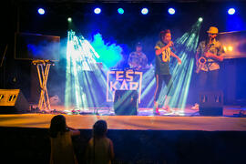 Concierto de "Eskarnia". Espectáculo benéfico en los Cursos de Verano de la Universidad de Málaga. Marbella. Julio de 2018