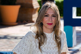 Cristina Mena. "Dialogando" con Theresa Zabell. Jardín Botánico de la Universidad de Má...