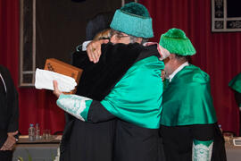 Investidura como Doctor "Honoris Causa" de D. Humberto Maturana Romesín y D. José Gimeno Sacristán por la Universidad de Málaga. Facultad de Derecho. Noviembre de 2010