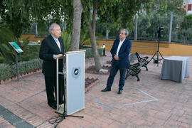 José María Martín Delgado. Homenaje al personal que cumple 25 años de servicio en la UMA o jubila...