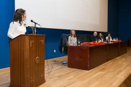 Intervención de Ana José Cisneros en la graduación de Másters de la Facultad de Ciencias Económic...