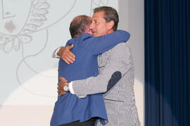 Entrega del Premio Mejor Trayectoria Deportiva a Pedro Aragón Cansino en la Gala del Deporte Univ...