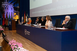 Lectura de lección inaugural. Apertura del Curso Académico 2019/2020 de la Universidad de Málaga....