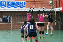 Partido femenino Universidad de Málaga - Universidad de A Coruña. Campeonato de España Universita...