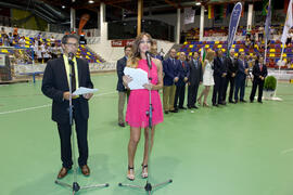 Acto de clausura y entrega de medallas. 14º Campeonato del Mundo Universitario de Fútbol Sala 201...