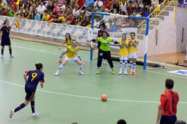 Partido Brasil contra España. 14º Campeonato del Mundo Universitario de Fútbol Sala 2014 (FUTSAL)...