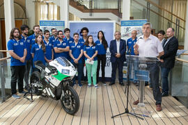 Presentación del proyecto "UMA Racing Team 2017/2018". Edificio del Rectorado. Junio de...