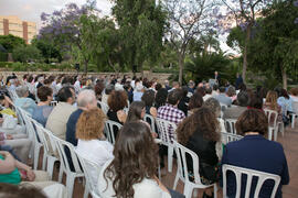 Homenaje al personal que cumple 25 años de servicio en la UMA o jubilado. Jardín Botánico. Junio ...