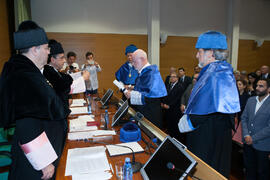 Investidura como Doctor "Honoris Causa" de Antonio Luque por la Facultad de Ciencias de...