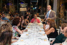 Cena Homenaje a profesores y PAS jubilados de la Facultad de Económicas. Restaurante El Palmeral....