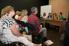 Mesa redonda en el curso "El humor en las artes escénicas". Cursos de Verano de la Universidad de Málaga. Marbella. Julio de 2018