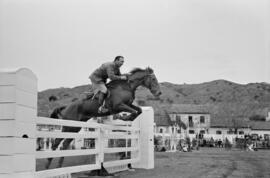 Málaga. Fiestas de Invierno. Pruebas hípicas. Febrero de 1963