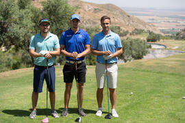 Grupo de jugadores. Campeonato Europeo de Golf Universitario. Antequera. Junio de 2019
