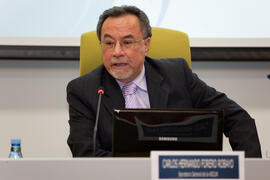 Intervención de Carlos Hernando Forero Robayo. Tercera sesión del X Pleno del Consejo Universitar...