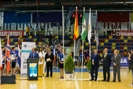 Ceremonia de inauguración. Campeonato Europeo Universitario de Balonmano. Antequera. Julio de 2017