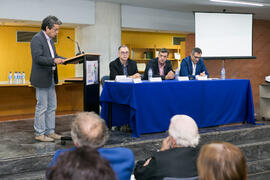 Intervención de José Antonio Mesa Toré. Homenaje a Pablo García Baena y Antonio Garrido. Bibliote...