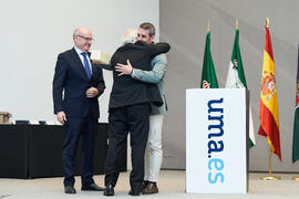 Homenaje a Salvador Molina Ruiz en la Facultad de Marketing y Gestión. Campus de Teatinos. Junio de 2025