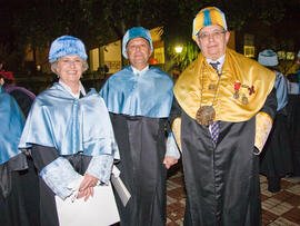 Investidura de nuevos doctores por la Universidad de Málaga 2010. Paraninfo. Enero de 2010