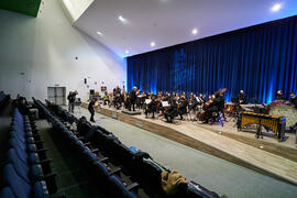 Ensayo del Concierto de Bandas Sonoras de la 31 edición de Fancine de la Universidad de Málaga. A...