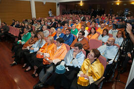 Asistentes a la investidura como Doctor "Honoris Causa" de Antonio Luque por la Faculta...