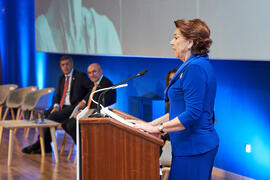 Discurso de Magdalena Álvarez. Entrega de la distinción "Oikonomos" de la Facultad de Ciencias Económicas y Empresariales de la Universidad de Málaga. Paraninfo. Diciembre de 2024