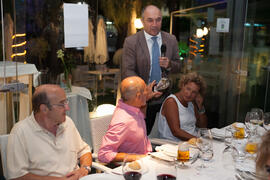 Cena Homenaje a profesores y PAS jubilados de la Facultad de Económicas. Restaurante El Palmeral....