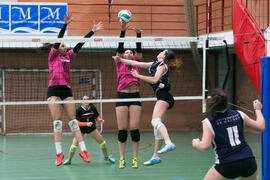 Partido femenino Universidad de Málaga - Universidad de A Coruña. Campeonato de España Universita...