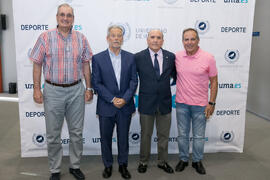 Retrato de autoridades previo a la Gala del Deporte Universitario 2018. Escuela Técnica Superior ...