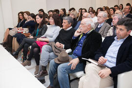 Asistentes a la conferencia "El pensamiento económico en la época y en la obra de Cervantes&...