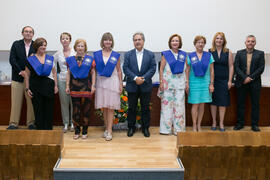 Graduación del curso del Aula de Mayores de la Universidad de Málaga. Paraninfo. Junio de 2017