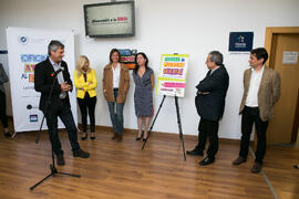 Inauguración de la Oficina de Atención al Estudiante de la Universidad de Málaga. Aulario Rosa de Gálvez. Abril de 2018