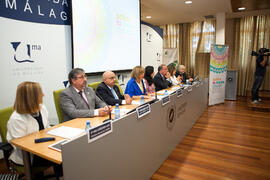 Presentación de la XIV edición de los Cursos de Verano de la Universidad de Málaga. Rectorado. Ma...